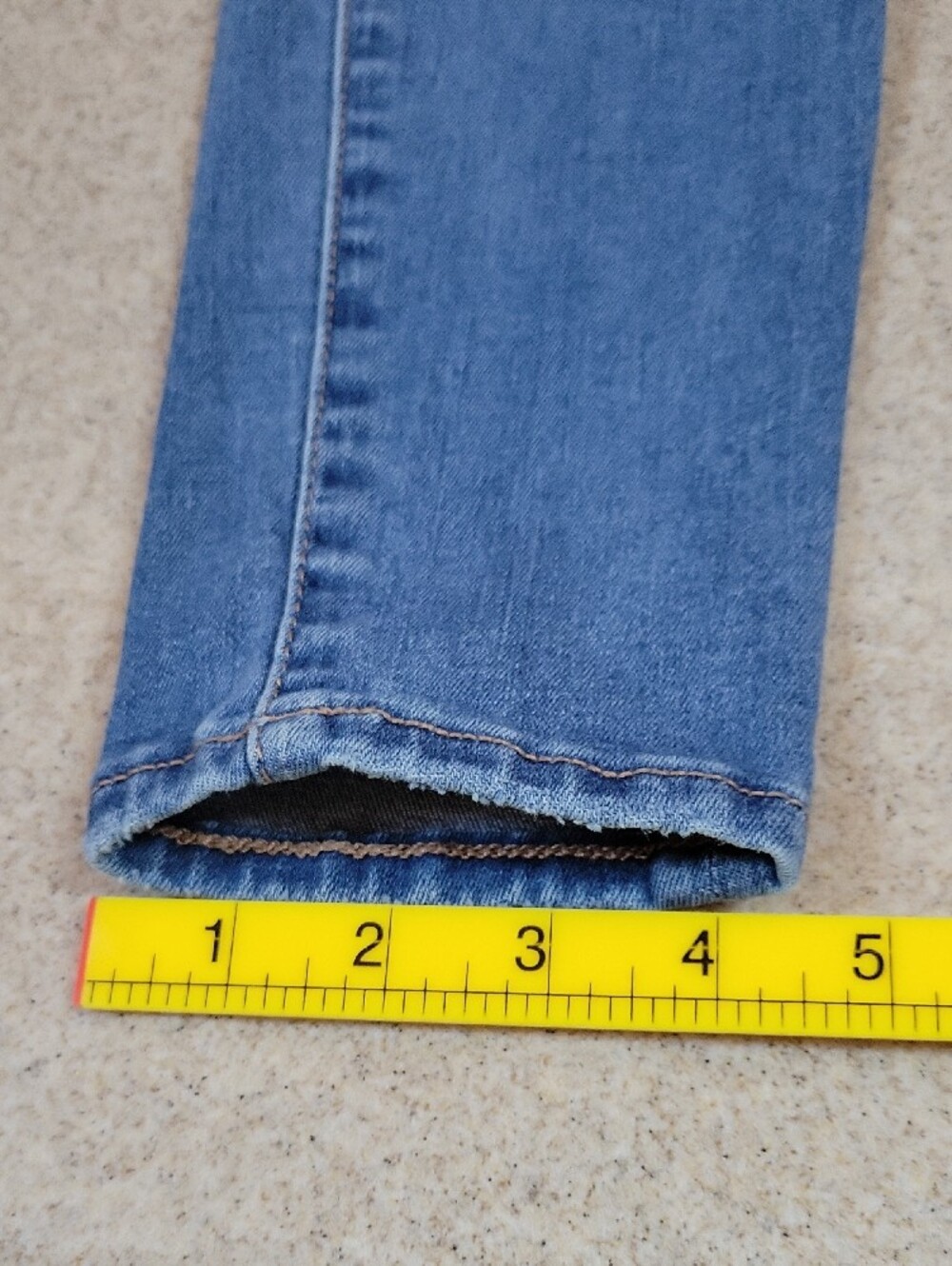 American Eagle High Rise Jegging Cotton Blend Stretch Denim Jeans Size 8 - Picture 11 of 11